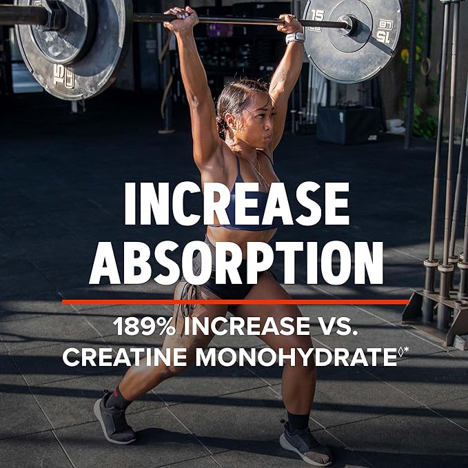 GNC AMP Creatine HCl 189 Targeted Muscle Builder and Recovery Supplement Fast Absorbing Performance Blend 480 Count - Two Pack