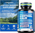 Cortisol Balance &amp Sleep Support for Women &amp Men – Natural Calm Formula with Magnesium Ashwagandha &amp L-Theanine – Supports Restful Sleep Relaxation Focus &amp Healthy Cortisol Levels –
