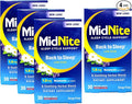 MidNite Sleep Cycle Support Back to Sleep Low Dose Melatonin &amp Herbal Blend Cherry Flavor 30 Quick Melt Tablets (Pack of 4)