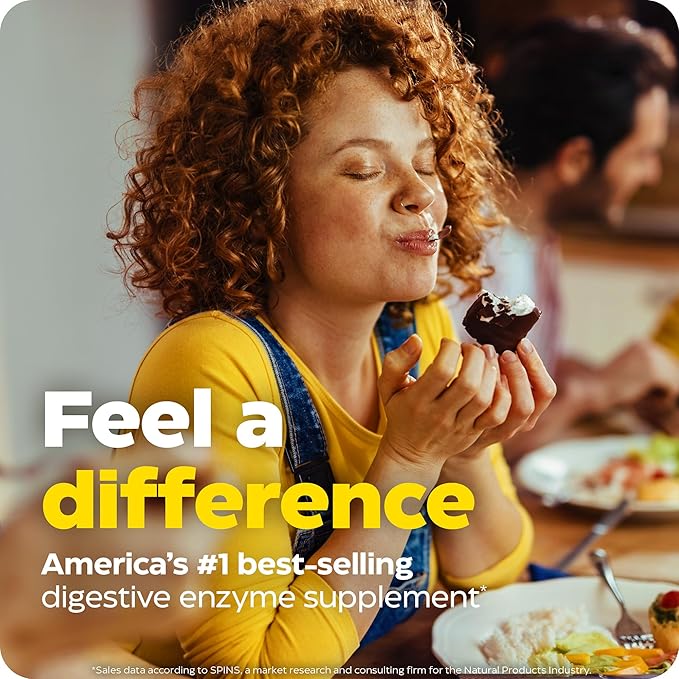 Enzymedica Digest Gold + ATPro Maximum Strength Digestive Enzymes Helps Digest Large Meals for Gas and Bloating 240 Capsules