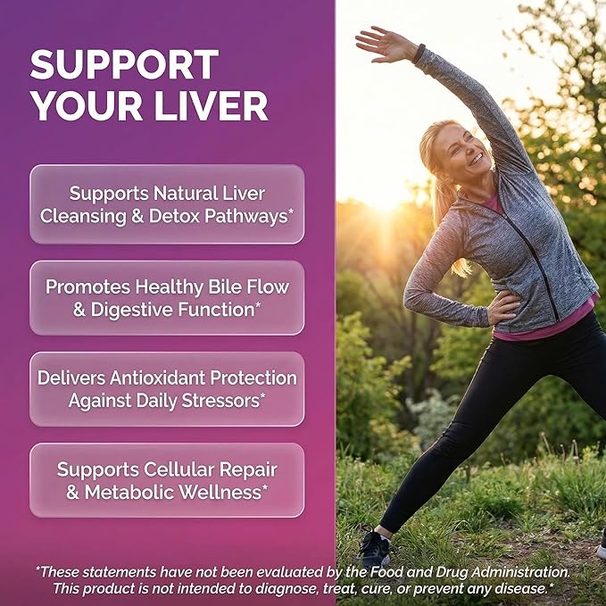 Clean Nutraceuticals Liver Cleanse Detox &amp Repair | Milk Thistle Supplement + NAC TUDCA Dandelion Root Artichoke Choline Ginger Beet Root Burdock Taurine Liver Support 90 Capsules