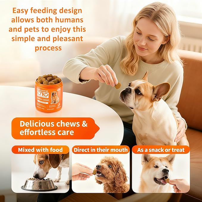 CoQ10 Heart Chew for Dogs Support Dogs Heart Health Cognitive &amp Energy CoQ10 Chews for Cardiovascular &amp Gum Health &amp antioxidant Protection Bacon Flavor 120 Count (1 Pack)