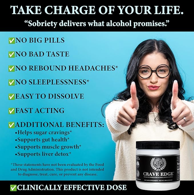 Alcohol Cravings and Stress Relief Physician-Formulated Stop Drinking Alcohol Calm Mind and Body Fast Acting