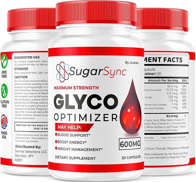 LIVORKA (3 Pack) Sugar Sync Glyco Optimizer Sugar Sync Glyco SugarSync SugarSync Glyco Sugar Sync Glyco Optimizer Reviews 90 Capsules