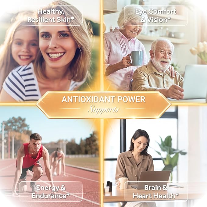 Naturalis New Zealand Astaxanthin (12mg) | Enhanced with Natural Vitamin E | Non-GMO Soy &amp Gluten Free | 120 Softgels (4 Month Supply)