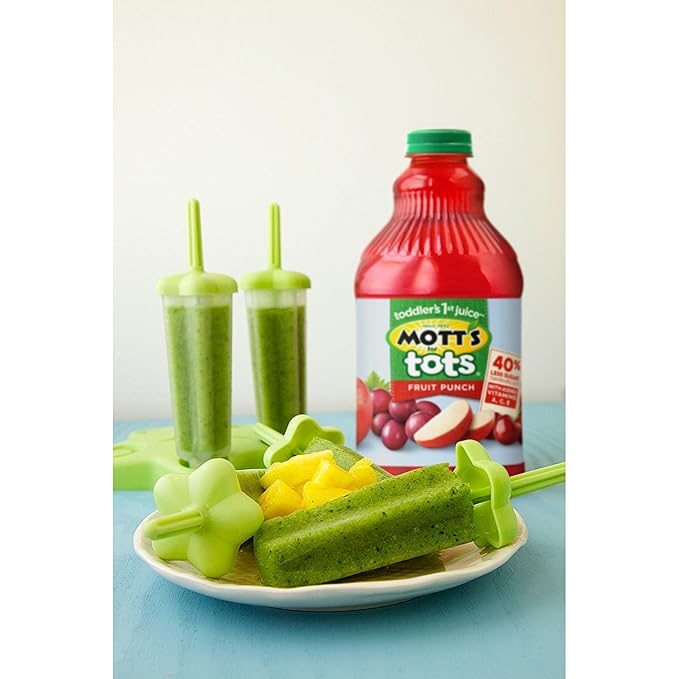 Mott's Motts for Tots Fruit Punch Immunity Support 64-Ounce Bottles (Pack of 8)