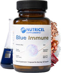 Nutricel Supplements Blue Immune 60 Capsules - Optimum Nootropic with USP Grade Methylene Blue Grass Fed Beef Liver Copper Magnesium Vitamin A E and C