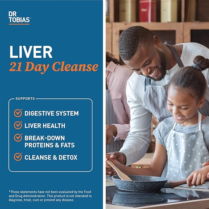 Dr. Tobias Colon 14 Day Cleanse &amp Liver 21 Day Cleanse Supplements with Fiber Herbs &amp Probiotics Solarplast Artichoke Milk Thistle Supports Gut and Liver Health.