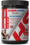 Muscle Pump Supplements - PRE &amp Post Workout - GLUTAMINE Powder 5000MG - glutamine 5000mg Powder - 1 Can 300 Grams