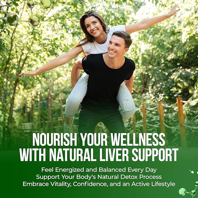 Nature's Nectar Liver Cleanse Detox &amp Repair – Active Liver Support Supplement with Milk Thistle Liver Detox – Helps Repair &amp Protect Liver Aids Fatty Liver &amp Gallbladder Health – 60 Caps