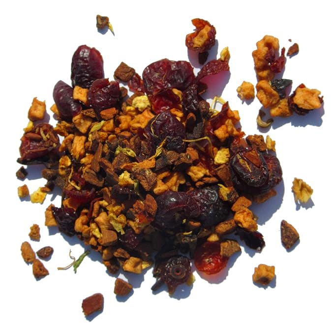USDA Organic Herbal Harvest Loose Leaf Herbal Fruit Tea - 4 oz