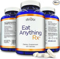 Dirobi Eat Anything Xylose Isomerase Fructose Malabsorption Enzymes FODMAP Supplement Digestive Enzymes for Better Lactose Fat Protein &amp Carbohydrate Digestion Gas &amp Bloating Relief 120 Ca