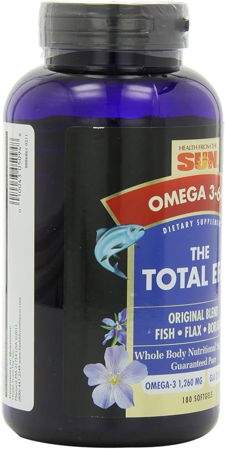 Health from The Sun The Total EFA 180 Softgels