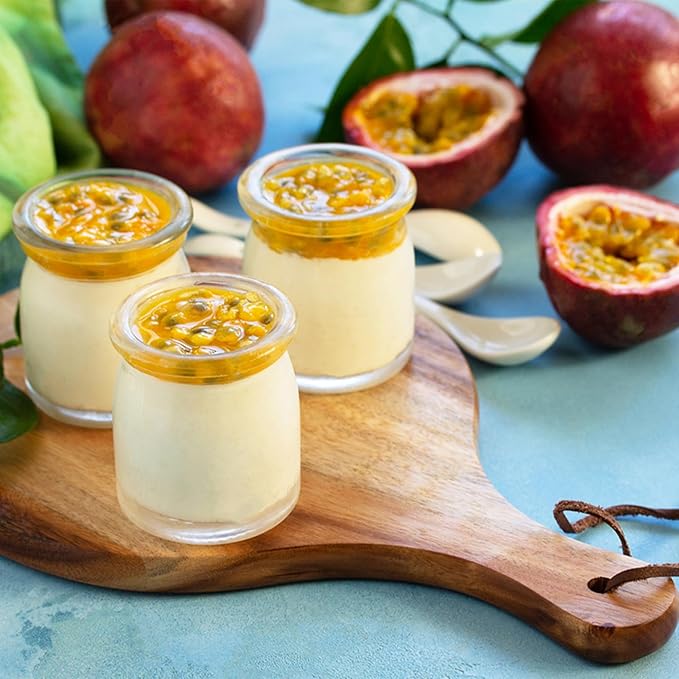 Alpes Passion Fruit Pulp Real Tropical Maracuya (Lilikoi). Ideal for Cocktails Juices Smoothies Desserts Sauces &amp More. Premium Fruit (40.5 fl oz) by California Food Corp.