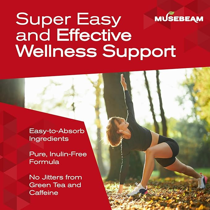 MuseBeam Berberine HCL Magnesium Glycinate Supplement - 1800mg High Purity Capsules with Ceylon Cinnamon - Vegan Friendly Non-GMO Gluten-Free Sugar Free Pill for Men Women