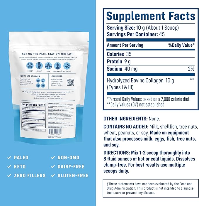 NativePath MCT Oil Powder and Collagen Peptides Bundle