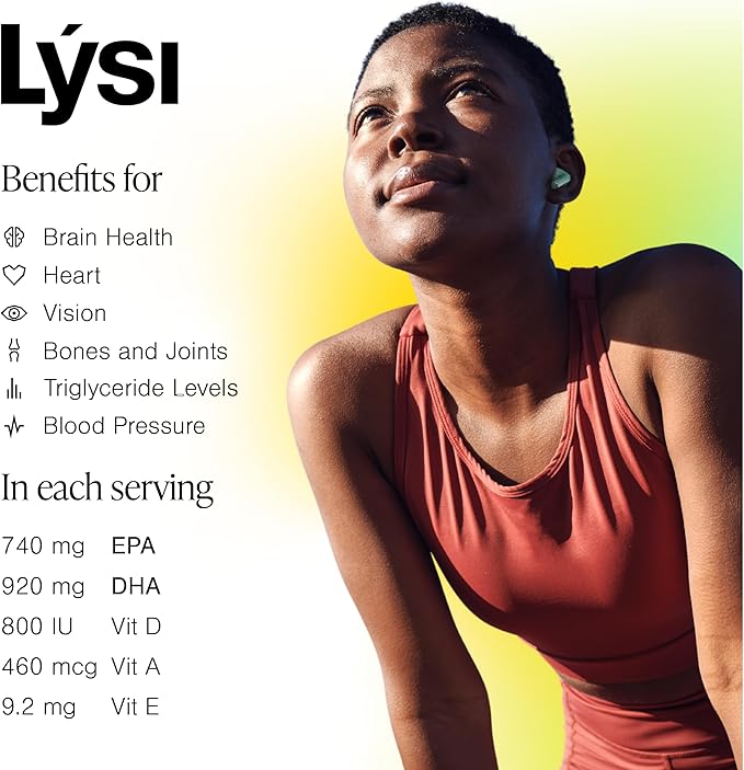 LYSI Icelandic Cod Liver Oil Liquid Supplement – 1100 mg Omega-3 per Teaspoon – EPA 740 mg &amp DHA 920 mg per 2 TSP – with Vitamins A D &amp E – Mint Flavor – 8.12 fl oz (24 Servings)