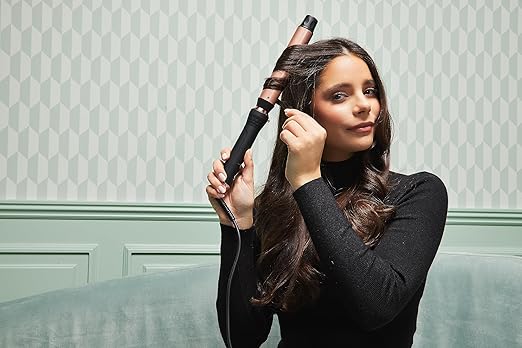 SUTRA Interchangeable Styler Attachments - Spring Curler Waver and Clipless Wand Attachment Options Rose Gold