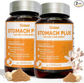 Stomach Plus Stomach Lining Support Gastritis Relief Stomachache Support Gastric Upset ReliefMotility Support with Galangal Dong Quai Cinnamon &amp Magnolia - 90 Capsules