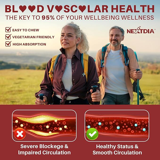 Nextdia 1 Pack Red Yeast Rice Gummies 2400MG with CoQ10 + 1 Pack Beet Root Gummies