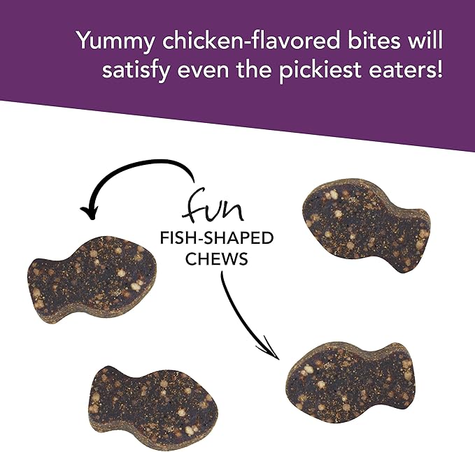 VetriScience Lysine Immunity Health Chews 250 mg Lysine Plus Immune Supplement for Cats and Kittens with Allergies Sneezing Runny Nose and Watery Eyes Chicken 3 Pack