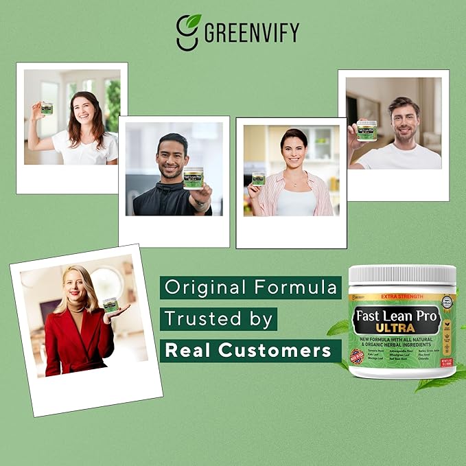 Fast Lean Pro Ultra Extra Strength Supplement with Organic Herbs Natural Ingredients 6.3 oz 28 Servings (3)