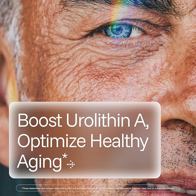 ProHealth Full Spectrum Urolithin A | 60 Capsules | Cellular Support for Healthy Aging | with Pomegranate &amp Red Grape Extracts | Ultra-Pure Triple Lab-Tested | Manufactured in the USA