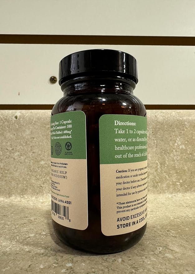 Kelp Powder 100 Capsules Gallbladder Complete 8oz Digestive Enzymes 100 Capsules Liver Complete 8oz &amp Uric Acid Complete 8oz Bundle