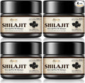 Sennasi Shilajit Pure Himalayan Organic Shilajit Resin - 600mg Maximum Potency Natural Organic Shilajit Resin with 85+ Trace Minerals &amp Fulvic Acid for EnergyImmune Support30 Grams (4 Pack)