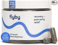 Flyby Recovery Supplement - All The Hang Without The Over!™ - with DHM Milk Thistle Vitamin C Activated Charcoal and Apple Cider Vinegar - Pre &amp Post Drinking Formula (80 Count)
