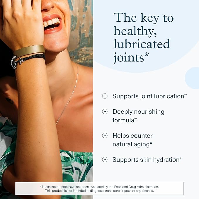 Youtheory Hyaluronic Acid Advanced Formula - Joint Support Supplement with Boswellia Extract* - Skin Health Supplement - Dairy Soy &amp Gluten Free - 120 Vegetarian Capsules