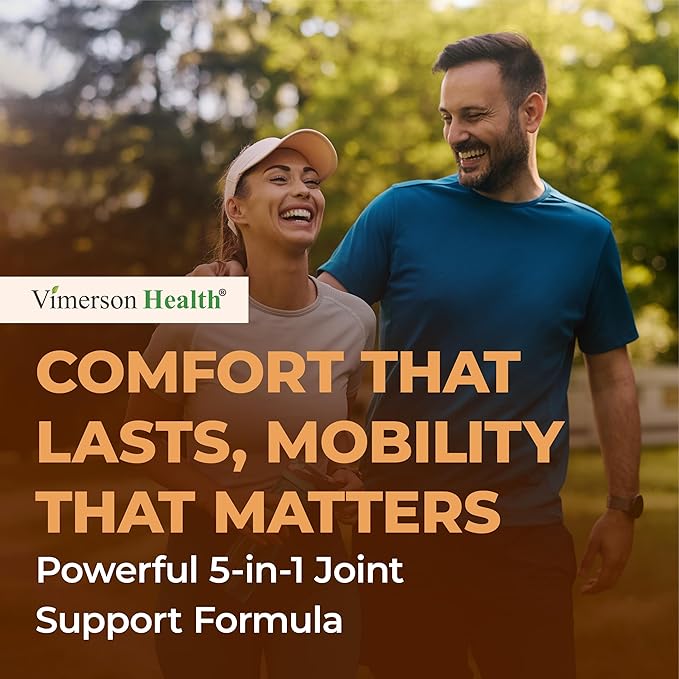 Joint Support Supplement with Glucosamine Sulfate Hyaluronic Acid Boswellia &amp MSM – Supports Joint Health Mobility &amp Bone Strength – for Daily Use – FSA Eligible 2 Pack