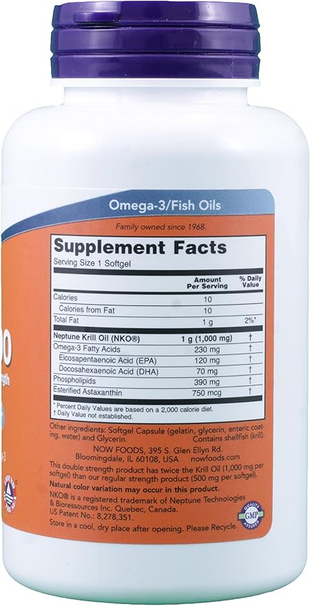 Now Foods Neptune Krill Oil 60 ct (Pack of 2)