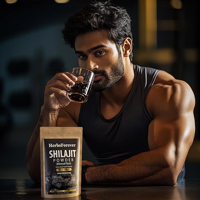 Herbsforever Shilajit Powder Mineral Pitch Antioxidant General Wellness Concentrated Extract 6:1 8.11 oz 230 GMS