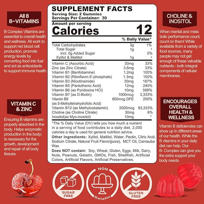 Vegan Omega-3 + Turmeric Vitamin B Complex Gummies