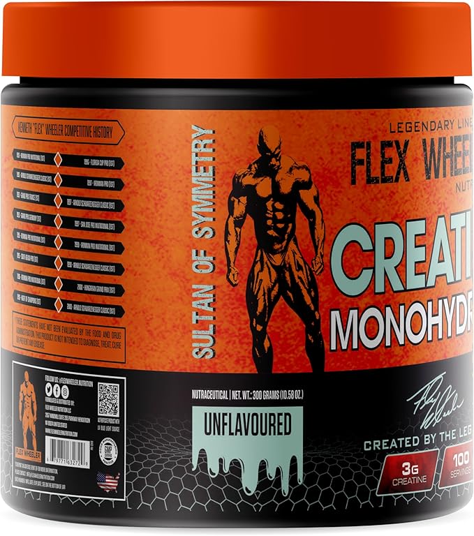 Creatine Monohydrate | 300g | 100 Servings | Premium Micronized Creatine Powder for Strength Endurance and Muscle Growth