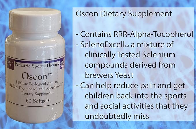 Oscon 60 ct - RRR-A-tocopherol &amp Selenium Nutraceutical Supplement…