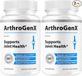 (2 Pack) ArthroGenX Capsules - Official Arthro GenX Advanced Supplement Support Pills - Maximum Strength Natural ArthroGen X Vitamins for Overall Health &amp Wellness Reviews 120 Capsules for 2 Mon
