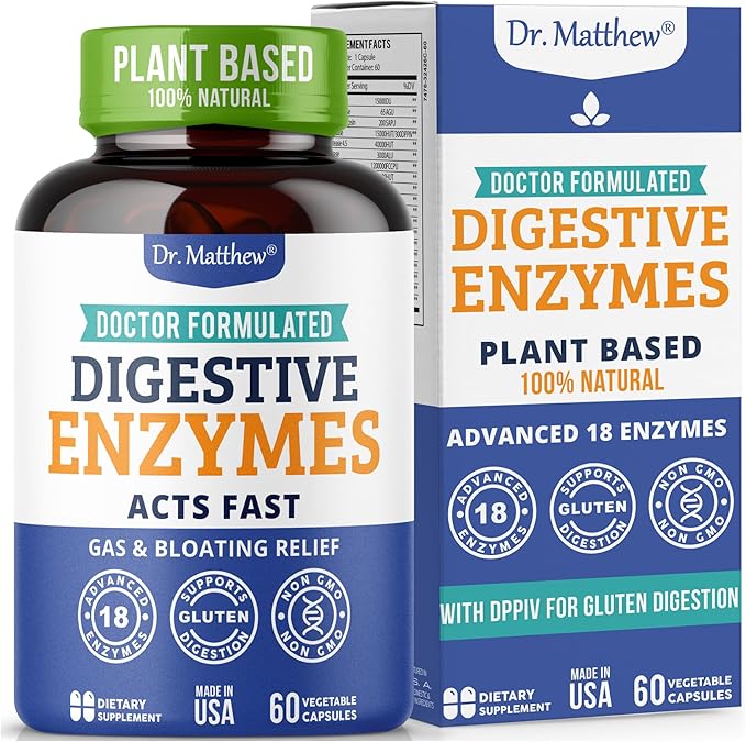 Best Digestive Enzymes for Women &amp Men with Lactase Lipase Amylase Bromelain. Enzymes for Digestion &amp Digestive Health. Gas and Bloating Relief for Women and Men. Gallbladder Enzymes &amp Sup