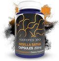 Nootropics Depot Nigella Sativa Extract Capsules | 200mg | 60 Count | Minimum 10% Thymoquinone Content | Black Seed Oil Extract | Supports Brain Health Memory Liver Health and Immune Function