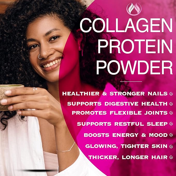 Collagen Pills - Beautify Multi Collagen Complex Capsules Type I II III V X | Extra Strength Hydrolyzed Collagen Peptides Supplements. Hair Skin Nails Vitamins 1800mg Collagen Capsules (1)