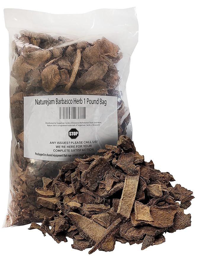 Naturejam Barbasco Herb 1 Pound Bag-100% Natural Wildcraft-No Processing aka Mexican Wild Yam