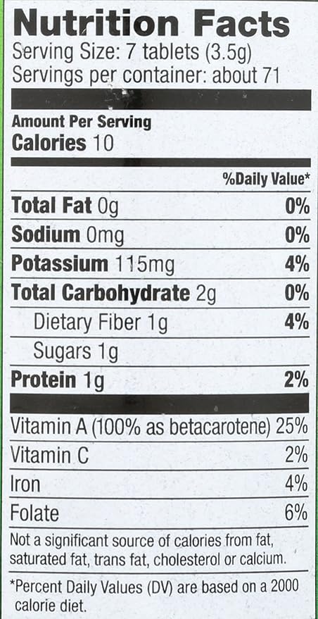 Pines Organic Barley Grass 500 Count Tablets