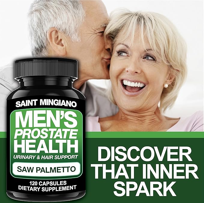 Thyroid Support Supplement 120 Capsules - with - Men's Prostate Health Supplement - 120 Capsules