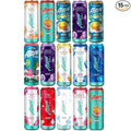 (15 Packs) Alani Nu Energy Drink Variety Pack | 12 Different Flavors : Mimosa  Arctic White  Dream Float Blue Slush  Breezeberry Cherry Slush Hawaiian Shaved Watermelon Wave -12 fl. oz. (Packin