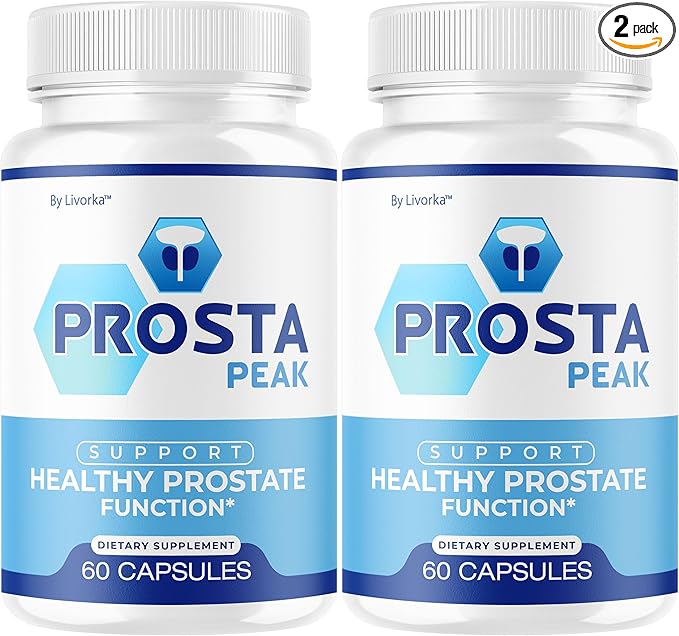 (2 Pack) Prosta Peak Capsules - Official ProstaPeak Support Supplement Pills For Men - Maximum Strenght Natural Prosta Peak Support For Overall Health &amp Wellness Reviews 120 Capsules For 2 Month