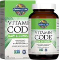 Garden of Life Vitamin B Complex 120 Vegan Capsules High Potency Vitamins for Energy &amp Metabolism with B6 Folate &amp B12 as Methylcobalamin Plus Probiotics