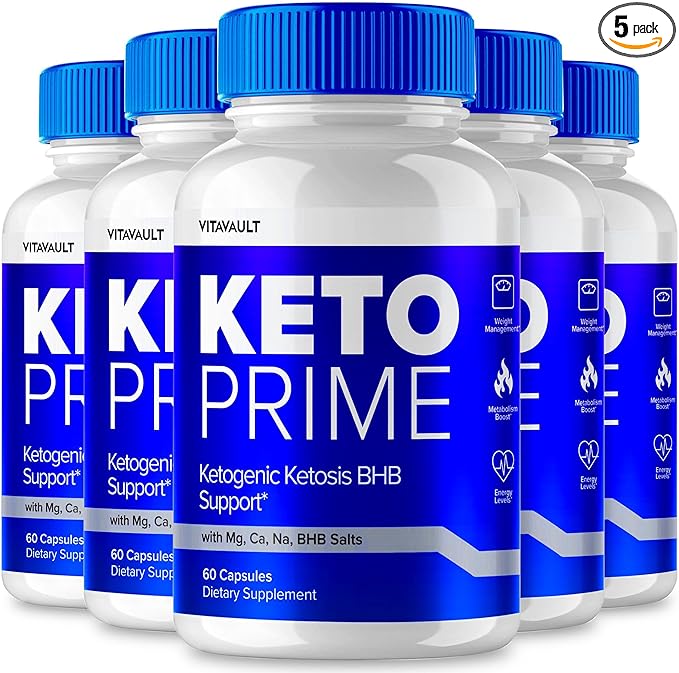 (5 Pack) Keto Prime Keto Capsules Support Your Keto Journey with The Power of Capsules