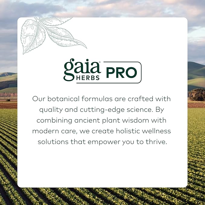 Gaia Herbs PRO Magnesium Glycinate 400mg - Highly Absorbable Supplement Supports Relaxation - Energy Support Supplement with Magnesium Glycinate* - Vegan Gluten-Free - 180 Capsules (60 Servings)