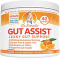 Leaky Gut Support Powder | L-Glutamine Gut Lining Formula | Gut Assist by Dr. Danielle Orange Flavor